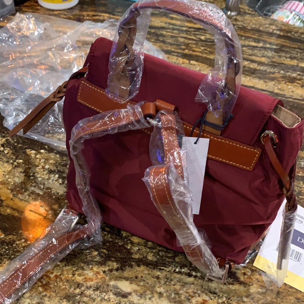 Flap Backpack and clutch purse combo - Picture 2 of 4